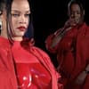 Rihanna ernst beim Super Bowl