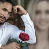 David Jackson und eine "Bachelor"-Kandidatin verschwommen