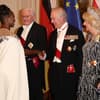 König Charles, Camilla und Motsi Mabuse beim Staarsbankett