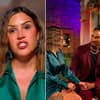 "Der Bachelor" 2023 - Folge 8 - Fotomontage mit Rebecca Ries, David Jackson & Chiara Dülberg