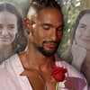 "Der Bachelor" 2023 - David Jackson mit Rose und den Finalistinnen Angelina und Lisa