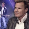 Dieter Bohlen bei einem Konzert und mit ernstem Blick