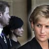 Prinz Harry, Herzogin Meghan und Prinzessin Diana. 