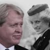 Charles Spencer und seine Schwester Prinzessin Diana. 