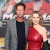 Til Schweiger und Tina Ruland bei einer Filmpremiere