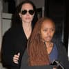 Angelina Jolie mit Tochter Zahara in New York City