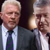 Boris Becker und Joachim Llambi ernst