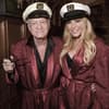 Hugh Hefner mit Ehefrau Crystal Hefner