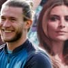 Loris Karius glücklich, Sophia Thomalla ernst