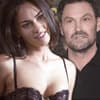 Megan Fox im BH, Brian Austin Green sieht ernst aus