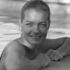 Romy Schneider im Pool