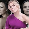 Bildmontage: Verona Pooth, Sylvie Meis und Amira Pocher gucken ernst