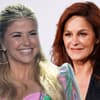 Collage Beatrice Egli und Andrea Berg lächeln beide