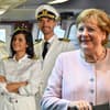 Angela Merkel bei "Das Traumschiff" Fotomontage