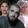 Angus Cloud tot, Zendaya und Sydney Sweeney sehen traurig aus