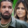 Drake sieht erschrocken aus, Halle Berry guckt böse