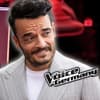 Giovanni Zarrella mit "The Voice of Germany"-Logo