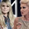 Heidi Klum ernst, Désirée Nick gestikuliert wütend