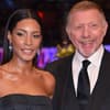 Lilian de Carvalho Monteiro und Boris Becker posieren zusammen