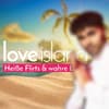 "Love Island"-Logo, Younes Zarou davor verschwommen