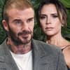 David und Victoria Beckham sehen ernst aus