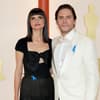 Felicitas Rombold und Daniel Brühl auf dem roten Teppich