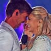 Florian Silbereisen und Beatrice Egli lachen beim "Schlagerboom"