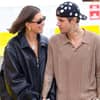 Hailey Bieber und Justin Bieber halten Händchen