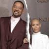 Will Smith und Jada Pinkett Smith mit Riss in der Mitte