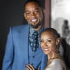 Will Smith und Jada Pinkett Smith lächeln