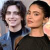 Timothée Chalamet und Kylie Jenner sehen glücklich aus