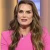 Brooke Shields sieht angespannt in Talkshow aus