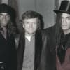 Frank Farian mit Fab Morvan und Rob Pilatus von Milli Vanilli im Jahr 1988