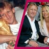 Andreas Brehme mit WM-Pokal 1990 und Ex-Frau Pilar