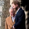 König Charles III. und Prinz Harry in Sandringham, 2016. 