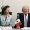 Königin Silvia und König Carl Gustaf in Mexico City