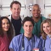 Scrubs Pressefoto mit allen Hauptdarstellern 