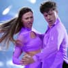 Ann-Kathrin Bendixen und Valentin Lusin tanzen einen Contemporary bei "Let's Dance".