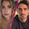 Cathy Hummels weint, daneben ein Selfie von Mats Hummels