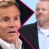 Dieter Bohlen und Stefan Raab schauen ernst