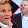 Dieter Bohlen und Stefan Raab schauen ernst