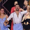 Jana Wosnitza und Vadim Garbuzov fruen sich bei "Let's Dance"