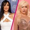 Kim Kardashian und Christina Aguilera