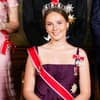 König Harald von Norwegen und seine Enkelin Prinzessin Ingrid Alexandra. 