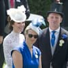 Prinzessin Kate und Prinz William mit Zara und Mike Tindall. 