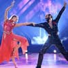 Lulu Lewe und Massimo Sinató tanzen bei "Let's Dance".