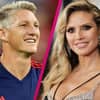 Collage Bastian Schweinsteiger und Heidi Klum