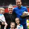 Harry Kane mit seiner Familie nach einem Spiel