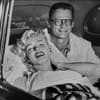 Marilyn Monroe und Arthur Miller glücklich 