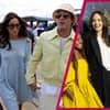 Brad Pitt mit Ines de Ramon - daneben Angelina Jolie mit den gemeinsamen Kindern